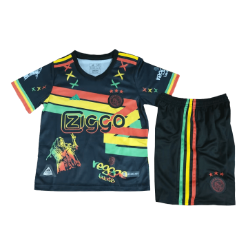 Ajax 2023-24 Navy Soccer Jerseys + Short Kid's
