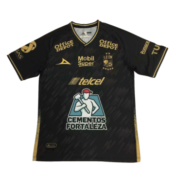 2020-21 Club Leon Away Black Football Jersey Shirts Men [2020127769]