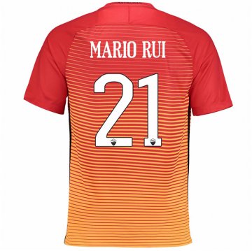 2016-17 Roma Third Football Jersey Shirts Mario Rui #21