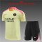 PSG 2024-25 Yellow Soccer Jerseys + Short Kid's