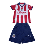 Chivas Home Soccer Jerseys + Short Kid's 2023/24