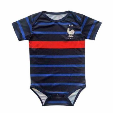 2020 France Home Blue Baby Infant Football Suit