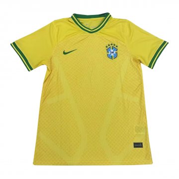 Brazil 2022 Yellow Soccer Training Jerseys Men's