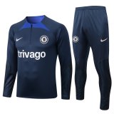 Chelsea 2022-23 Navy Soccer Training Suit Men's