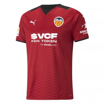 Valencia 2021-22 Away Soccer Jerseys Men's