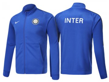 2017-18 Inter Milan Authentic Blue Franchise Jacket