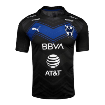 2020-21 Monterrey Third Away Black Football Jersey Shirts Men