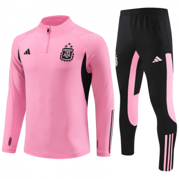 Argentina 2024 Pink Soccer Training Suit Men's