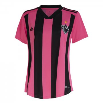 #Camisa Outubro Rosa Atletico Mineiro 2022-2023 Pink Soccer Jerseys Women's