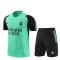 Real Madrid 2024-25 Green Soccer Jerseys + Short Men's