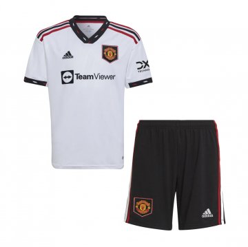 Manchester United 2022-23 Away Soccer Jerseys + Short Kid's