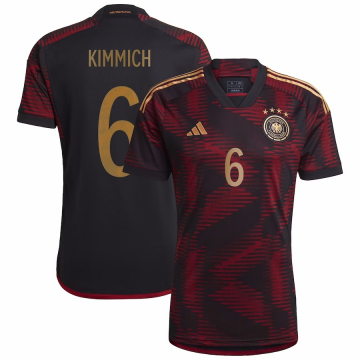 #Kimmich #6 Germany 2022 Away Soccer Jerseys Men's