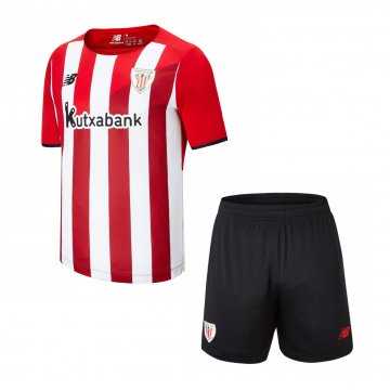 2021-22 Athletic Bilbao Home Football Jersey Shirts + Short Kid's [20210614139]