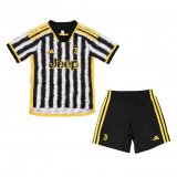 Juventus 2023-24 Home Soccer Jerseys + Short Kid's