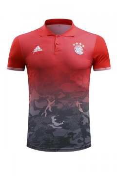 2017 Bayern Munich Grey Polo Shirt
