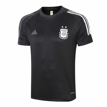 2020-21 Argentina Black Men's Football Traning Shirt