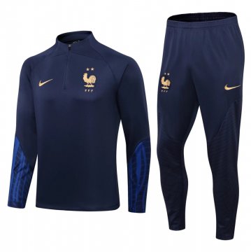 France 2022 Royal Soccer Training Suit Men's