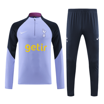 Tottenham Hotspur 2023-24 Purple Soccer Sweatshirt + Pants Men's
