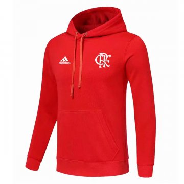 Flamengo Pullover Hoodie Red Soccer Sweatshirt Men's 2022-23