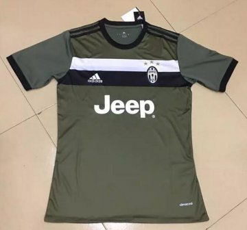 2017-18 Juventus Gray Football Jersey Shirts