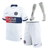 PSG 2023/24 Away Soccer Jerseys + Short + Socks Men's