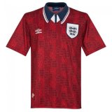 #Retro England 1994 Away Soccer Jerseys Men's