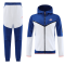 #Hoodie Customize 2023-24 Blue&White Soccer Jacket + Pants Men's