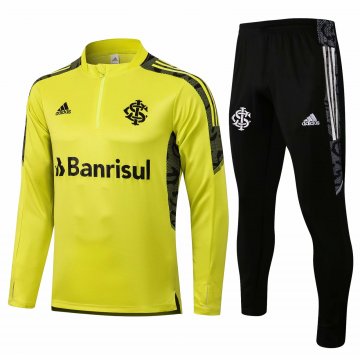 2021-22 S. C. Internacional Yellow Football Training Suit Men's [20210614148]
