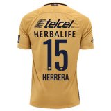 2016-17 Pumas Home Yellow Football Jersey Shirts Herrera #15