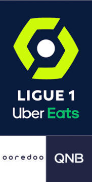 20/22 French Ligue 1 Badge & OOREDOO Sponsor & QNB Sponsor Badge [Patch20210600045]
