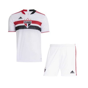 2021-22 Sao Paulo FC Home Football Kit (Shirt + Short) Kid's