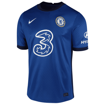 2020-21 Chelsea Home Blue Men Football Jersey Shirts [7512957]
