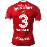 2016-17 Tijuana Home Red Football Jersey Shirts Yasser #3