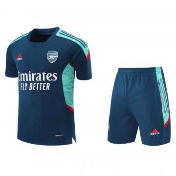 Arsenal 2021-22 Aqua Soccer Training Jerseys + Short Men's