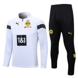 Borussia Dortmund 2022-23 White Soccer Training Suit Men's