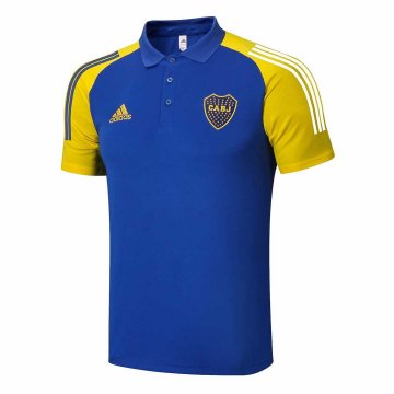 2020-21 Boca Juniors Blue Football Polo Shirt Men