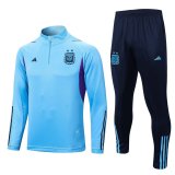 Argentina 2022-23 Sky Blue Soccer Training Suit Men's