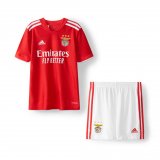 Benfica 2021-22 Home Soccer Jerseys + Short Kid's