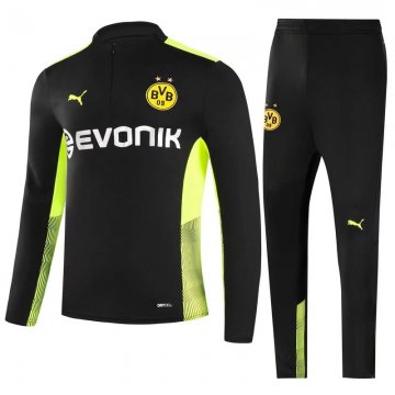 Borussia Dortmund 2021-22 Black Soccer Training Suit Men's