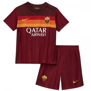 2020-21 AS Roma Home Kids Football Kit (Shirt + Shorts)