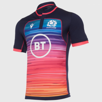 2020-21 Scotland Rugby Rainbow Football Training Shirt Men