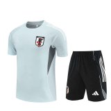 Japan 2025 Light Grey Soccer Jerseys + Short Men's
