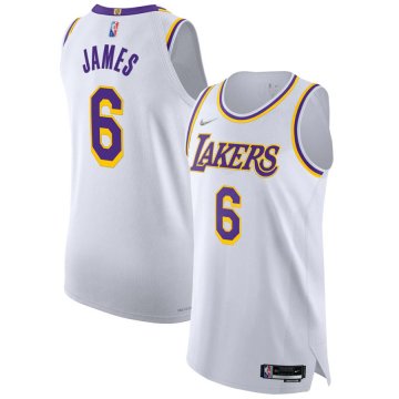 Los Angeles Lakers 2022 White Jersey Men's Association Edition