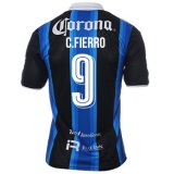 2016-17 Queretaro Home Blue Football Jersey Shirts Fierro #9