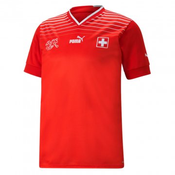 Switzerland 2022 Home Soccer Jerseys Men's