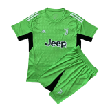 Juventus 2023-24 Goalkeeper Soccer Jerseys + Short Children's