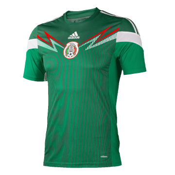 Mexico 2014 Retro Home Soccer Jerseys Men's