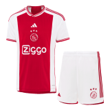 Ajax 2023/24 Home Soccer Jerseys + Short Men's