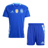 Argentina 2024 Away Copa America Soccer Jerseys + Short Men's