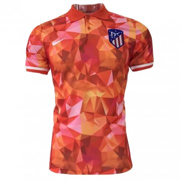2017 Atletico Madrid Orange Polo Shirt